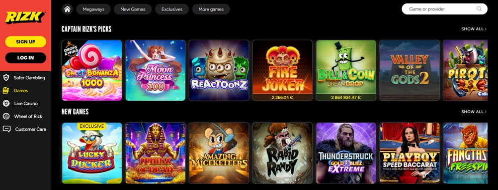 Rizk casino